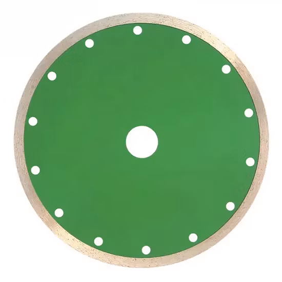 General Purpose 125mm Sintered Hot/Cold Pressed Continuous Rim Diamond Saw Blades for Tile Ceramic Stone Marble Concrete