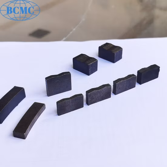 Wholesale Gold Color Manufatuer Granite Diamond Segment for Pakistan Marble Cutting