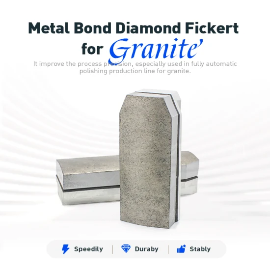 Abrasive Diamond Metal Grinding Block Diamond Fickert for Granite