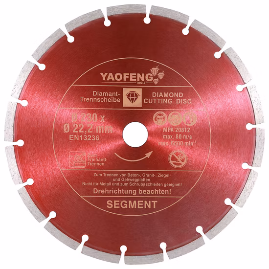 Saw Blade, Segmented Saw Blade