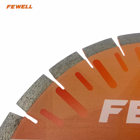 14inch 370*3.2*15*60 with 50mm Ring Silver Brazed Diamond Saw Blade for Sandwich Silent Wet Cutting Hard Granite