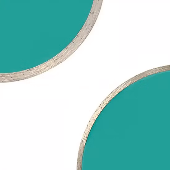 General Purpose 125mm Sintered Hot/Cold Pressed Continuous Rim Diamond Saw Blades for Tile Ceramic Stone Marble Concrete