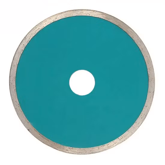 General Purpose 125mm Sintered Hot/Cold Pressed Continuous Rim Diamond Saw Blades for Tile Ceramic Stone Marble Concrete