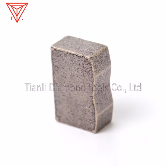 Wholesale Gold Color Manufatuer Granite Diamond Segment for Pakistan Marble Cutting